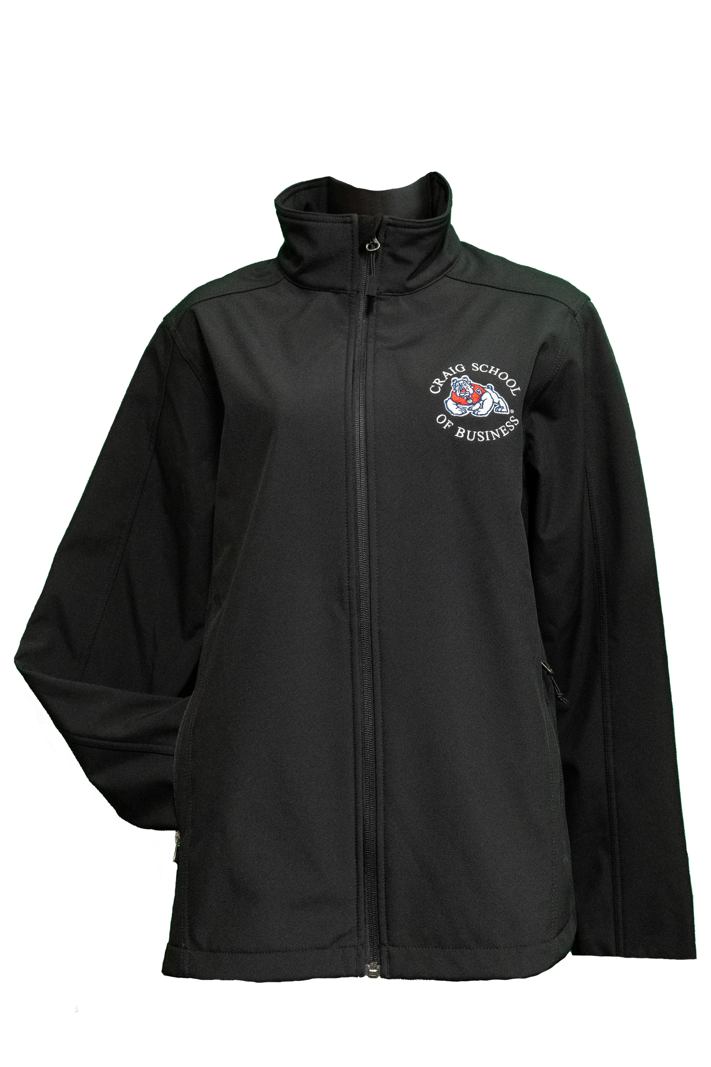 Black bulldog jacket