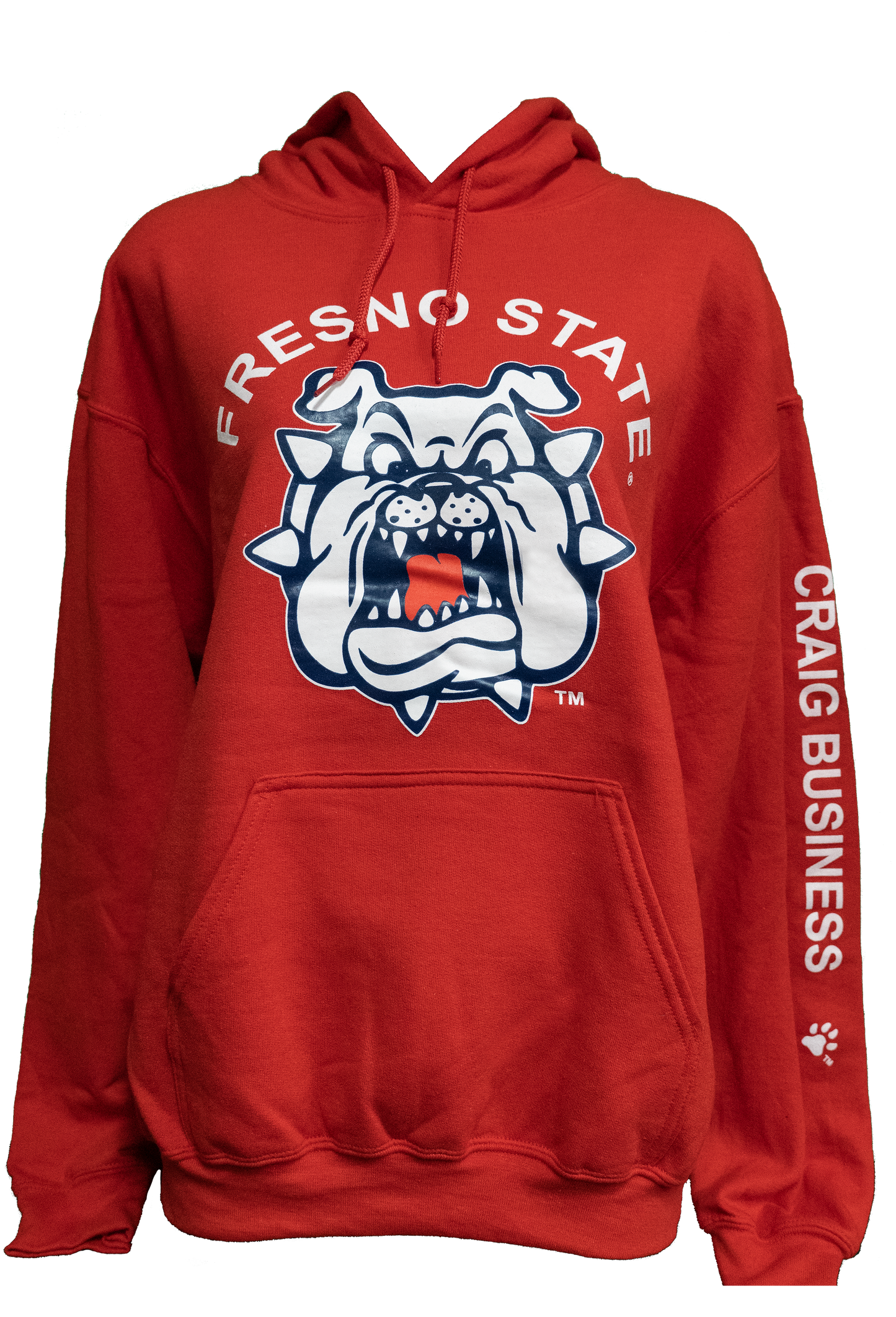 Bulldog Pullover Hoodie
